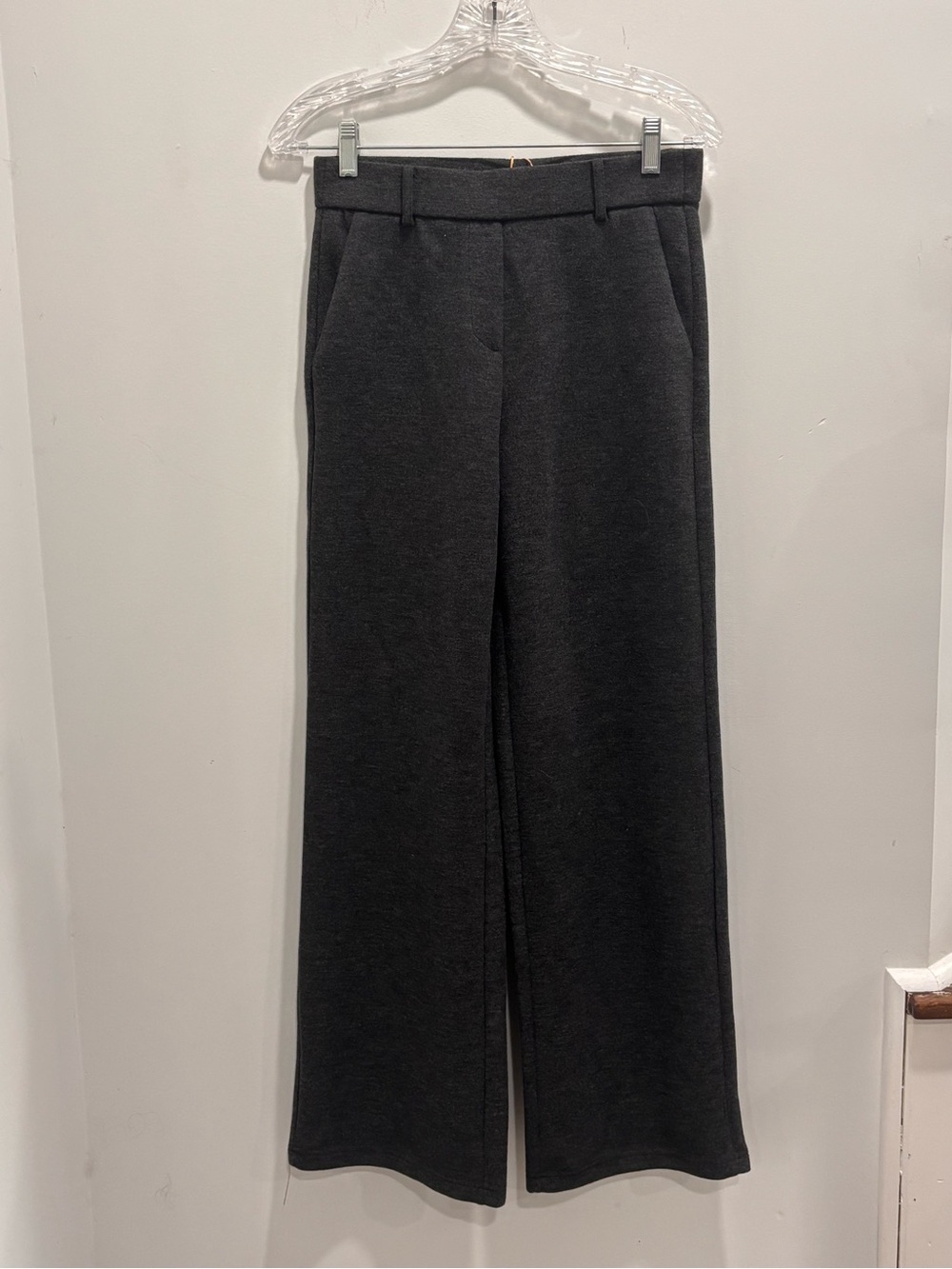 OGL Charcoal Wide-Leg Women's Pants - Picture 2 of 12